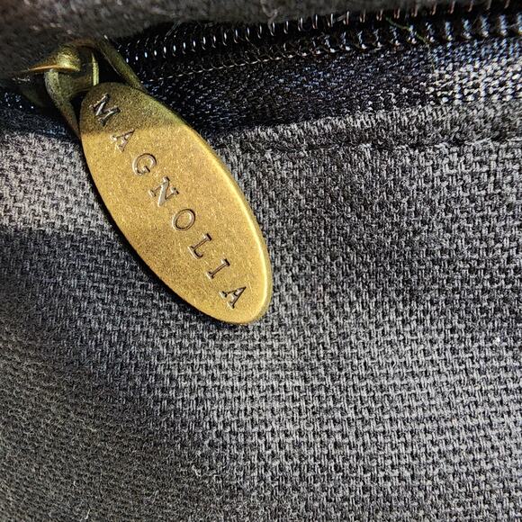 Magnolia Home Ruth Throw Pillow Black White Slub Crochet Bobble Knit 19x19 $70 - Picture 10 of 10